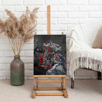 Rap Star Streetwear Canvas Wall Art with Graffiti Lettering and Hip Hop - Wonder Print Shop