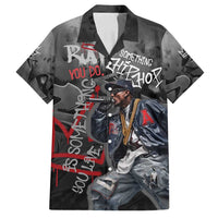Rap Star Streetwear Family Matching Summer Maxi Dress and Hawaiian Shirt with Graffiti Lettering and Hip Hop - Wonder Print Shop