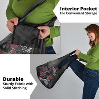 Rap Star Streetwear Grocery Bag with Graffiti Lettering and Hip Hop - Wonder Print Shop