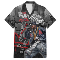 Rap Star Streetwear Hawaiian Shirt with Graffiti Lettering and Hip Hop - Wonder Print Shop