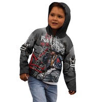 Rap Star Streetwear Kid Hoodie with Graffiti Lettering and Hip Hop - Wonder Print Shop