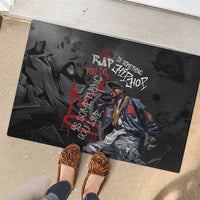 Rap Star Streetwear Rubber Doormat with Graffiti Lettering and Hip Hop - Wonder Print Shop