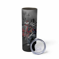 Rap Star Streetwear Skinny Tumbler with Graffiti Lettering and Hip Hop - Wonder Print Shop