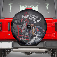 Rap Star Streetwear Spare Tire Cover with Graffiti Lettering and Hip Hop - Wonder Print Shop
