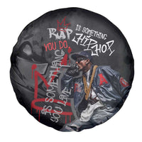 Rap Star Streetwear Spare Tire Cover with Graffiti Lettering and Hip Hop - Wonder Print Shop