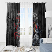 Rap Star Streetwear Window Curtain with Graffiti Lettering and Hip Hop - Wonder Print Shop