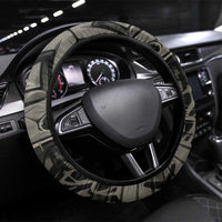 52th Anniversary Of Hiphop Celebration Steering Wheel Cover with Praying Angel Graphic and Urban Graffiti Background - Wonder Print Shop