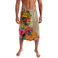 Martin Luther King Graffiti Style Graphic Lavalava with Colorful Spray Paint Quotes and Crown Detail - Wonder Print Shop