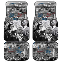 Malcolm X Car Mats Quotes Dates and Black History Activist Theme - Wonder Print Shop