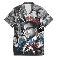 Malcolm X Family Matching Mermaid Dress and Hawaiian Shirt Quotes Dates and Black History Activist Theme - Wonder Print Shop