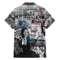 Malcolm X Family Matching Tank Maxi Dress and Hawaiian Shirt Quotes Dates and Black History Activist Theme - Wonder Print Shop