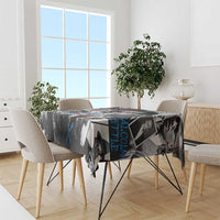 Malcolm X Tablecloth Quotes Dates and Black History Activist Theme - Wonder Print Shop