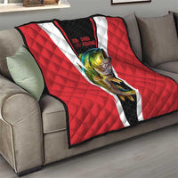 Bass Fishing Personalized Quilt Bold Red and Black Lightning Pattern and Honeycomb Background - Wonder Print Shop