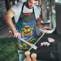 Indigenous Regions of Panama Embera-Wounaan Apron Frog Graphic and Indigenous Pattern Guardians of the Forest - Wonder Print Shop