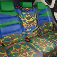 Indigenous Regions of Panama Embera-Wounaan Back Car Seat Cover Frog Graphic and Indigenous Pattern Guardians of the Forest - Wonder Print Shop