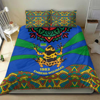 Indigenous Regions of Panama Embera-Wounaan Bedding Set Frog Graphic and Indigenous Pattern Guardians of the Forest - Wonder Print Shop