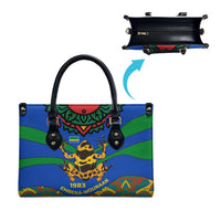 Indigenous Regions of Panama Embera-Wounaan Leather Bag Frog Graphic and Indigenous Pattern Guardians of the Forest - Wonder Print Shop