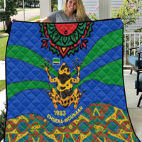 Indigenous Regions of Panama Embera-Wounaan Quilt Frog Graphic and Indigenous Pattern Guardians of the Forest - Wonder Print Shop