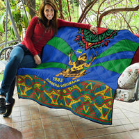 Indigenous Regions of Panama Embera-Wounaan Quilt Frog Graphic and Indigenous Pattern Guardians of the Forest - Wonder Print Shop