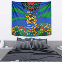 Indigenous Regions of Panama Embera-Wounaan Tapestry Frog Graphic and Indigenous Pattern Guardians of the Forest - Wonder Print Shop