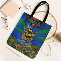 Indigenous Regions of Panama Embera-Wounaan Tote Bag Frog Graphic and Indigenous Pattern Guardians of the Forest - Wonder Print Shop
