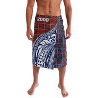 Indigenous Regions of Panama Guna de Wargandí Lavalava with Tribal Pattern and Blue White Nature and People - Wonder Print Shop