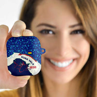 Indigenous Regions of Panama Guna Yala AirPods Case with Regional Map Lobster Graphic and Coral Pattern 1938 - Wonder Print Shop