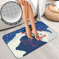 Indigenous Regions of Panama Guna Yala Bathroom Set with Regional Map Lobster Graphic and Coral Pattern 1938 - Wonder Print Shop