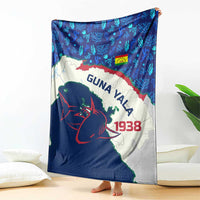 Indigenous Regions of Panama Guna Yala Blanket with Regional Map Lobster Graphic and Coral Pattern 1938 - Wonder Print Shop