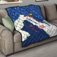 Indigenous Regions of Panama Guna Yala Quilt with Regional Map Lobster Graphic and Coral Pattern 1938 - Wonder Print Shop