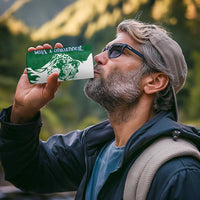 Indigenous Regions of Panama Naso Tjer Di Comarca 4 in 1 Can Cooler Tumbler with Jaguar Graphic and Green White Territory and Life 2020 - Wonder Print Shop