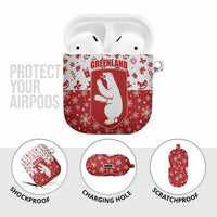 Greenland Christmas AirPods Case Land of Ice Heart of Fire - Wonder Print Shop