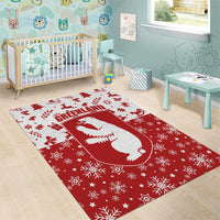 Greenland Christmas Area Rug Land of Ice Heart of Fire - Wonder Print Shop