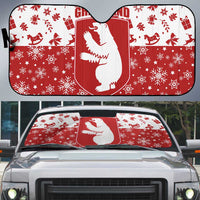 Greenland Christmas Auto Sun Shade Land of Ice Heart of Fire - Wonder Print Shop