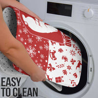 Greenland Christmas Bathroom Set Land of Ice Heart of Fire - Wonder Print Shop