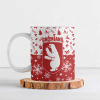 Greenland Christmas Ceramic Mug Land of Ice Heart of Fire - Wonder Print Shop