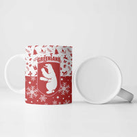 Greenland Christmas Ceramic Mug Land of Ice Heart of Fire - Wonder Print Shop
