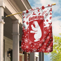 Greenland Christmas Garden Flag Land of Ice Heart of Fire - Wonder Print Shop