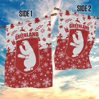 Greenland Christmas Garden Flag Land of Ice Heart of Fire - Wonder Print Shop