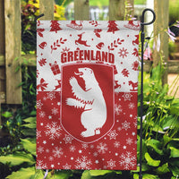 Greenland Christmas Garden Flag Land of Ice Heart of Fire - Wonder Print Shop