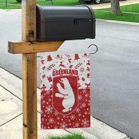 Greenland Christmas Garden Flag Land of Ice Heart of Fire - Wonder Print Shop