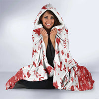 Greenland Christmas Hooded Blanket Land of Ice Heart of Fire - Wonder Print Shop