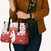Greenland Christmas Leather Bag Land of Ice Heart of Fire - Wonder Print Shop