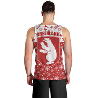 Greenland Christmas Men Tank Top Land of Ice Heart of Fire - Wonder Print Shop