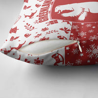 Greenland Christmas Pillow Cover Land of Ice Heart of Fire - Wonder Print Shop