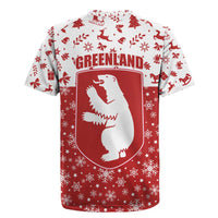 Greenland Christmas Rugby Jersey Land of Ice Heart of Fire - Wonder Print Shop