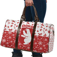 Greenland Christmas Travel Bag Land of Ice Heart of Fire - Wonder Print Shop
