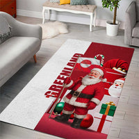 Greenland Santa Christmas Area Rug Nordic Holiday Pride Design - Wonder Print Shop