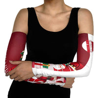 Greenland Santa Christmas Arm Sleeves Nordic Holiday Pride Design - Wonder Print Shop