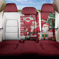 Greenland Santa Christmas Back Car Seat Cover Nordic Holiday Pride Design - Wonder Print Shop